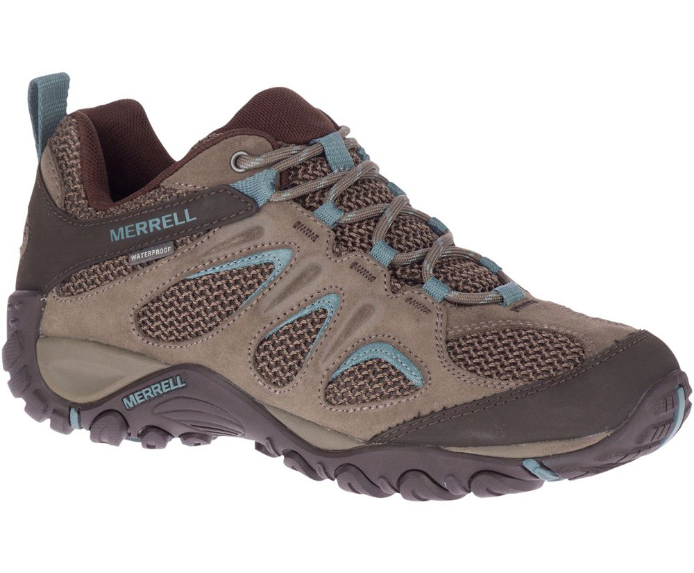 Merrell Hiking Shoes Brown - Yokota 2 Waterproof - Womens 32CGTQWSR